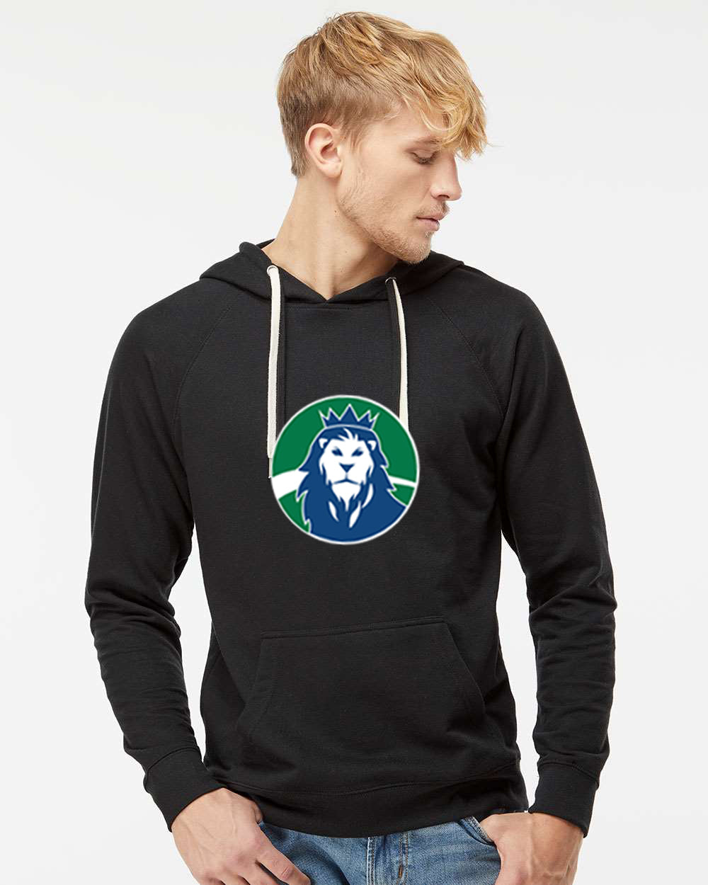 Dr. Roy Wilson - Unisex Lightweight Hoodie - Lion Logo