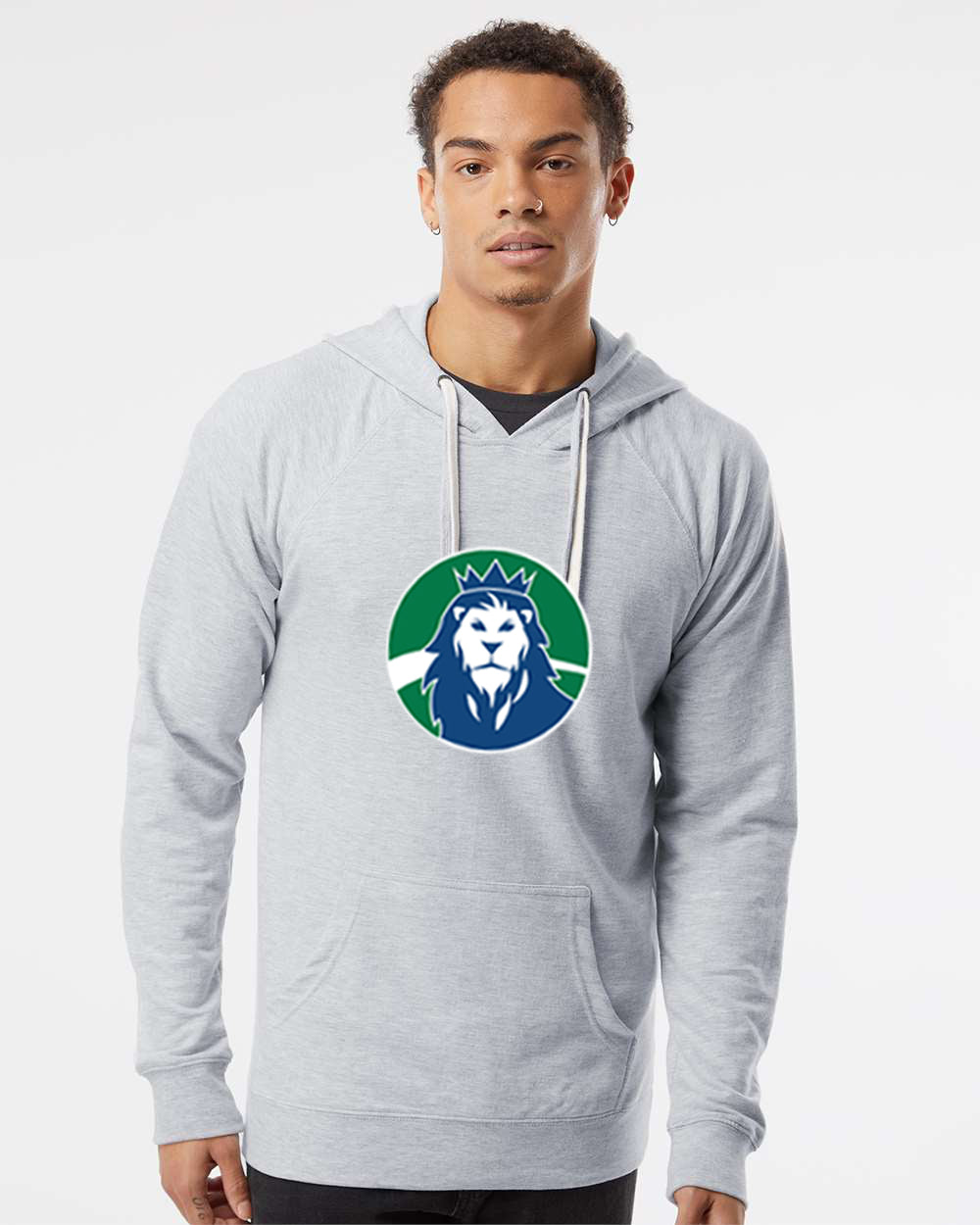 Dr. Roy Wilson - Unisex Lightweight Hoodie - Lion Logo