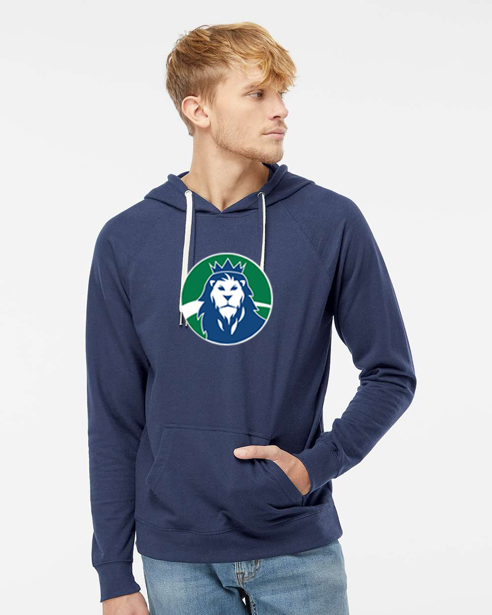 Dr. Roy Wilson - Unisex Lightweight Hoodie - Lion Logo