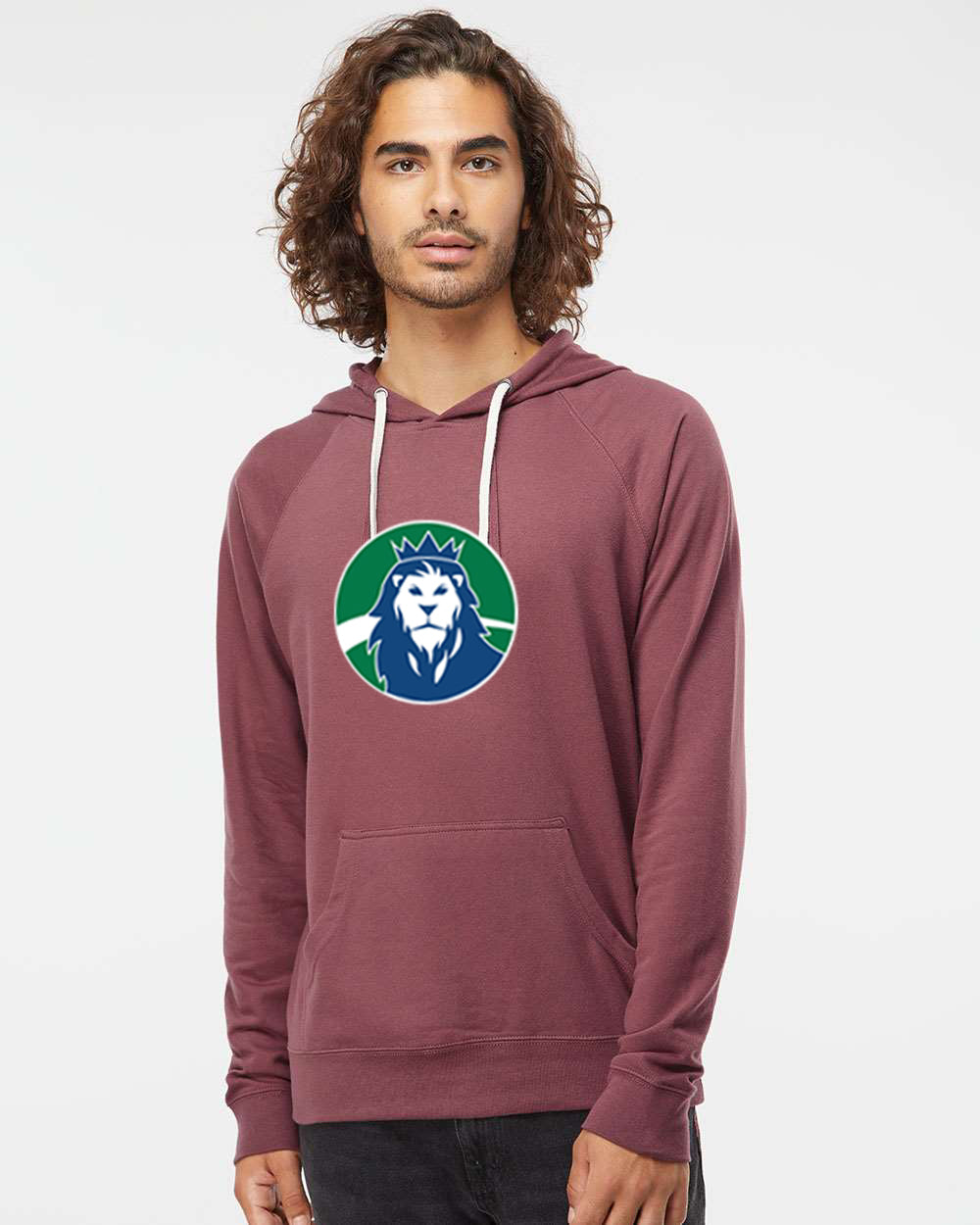 Dr. Roy Wilson - Unisex Lightweight Hoodie - Lion Logo
