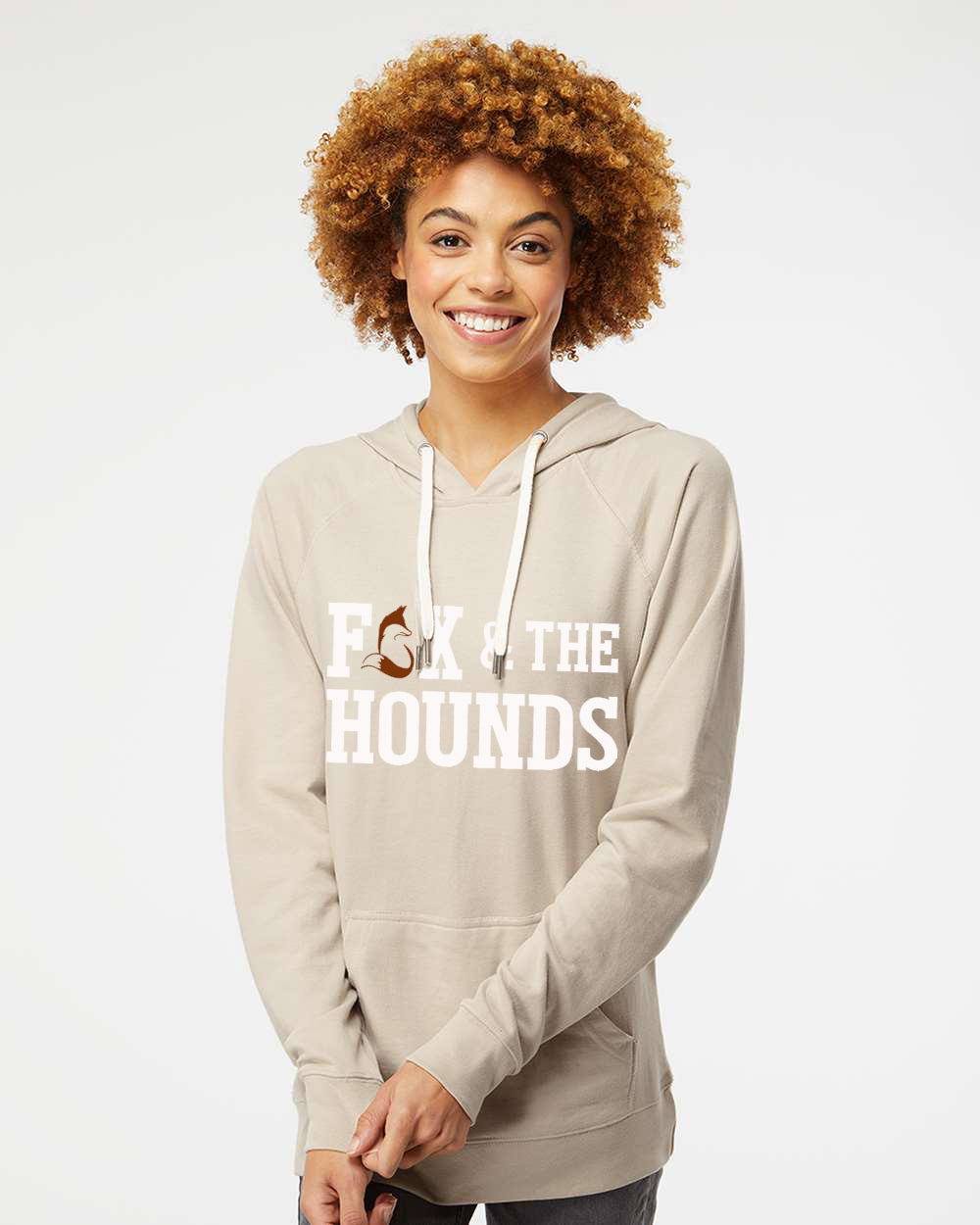F&H - Lightweight Unisex Hoodie (White Logo)