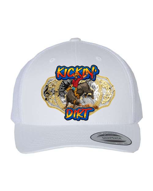 Kickin' Dirt - Centre Logo Unisex Snapback