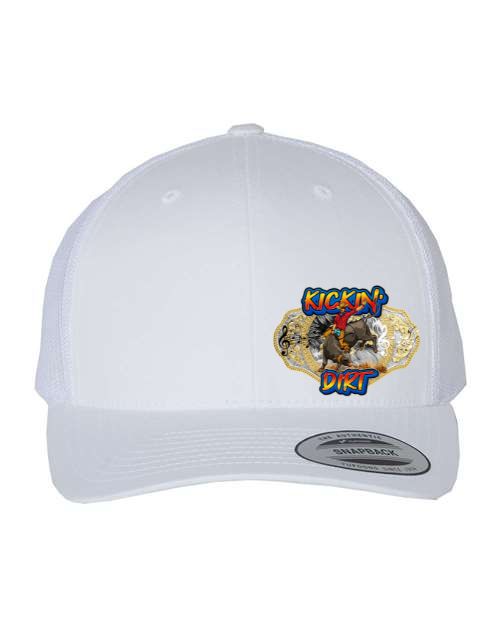 Kickin' Dirt - Left Patch Unisex Snapback