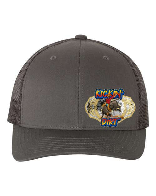 Kickin' Dirt - Left Patch Unisex Snapback