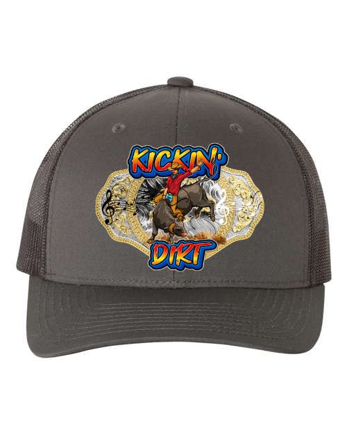 Kickin' Dirt - Centre Logo Unisex Snapback