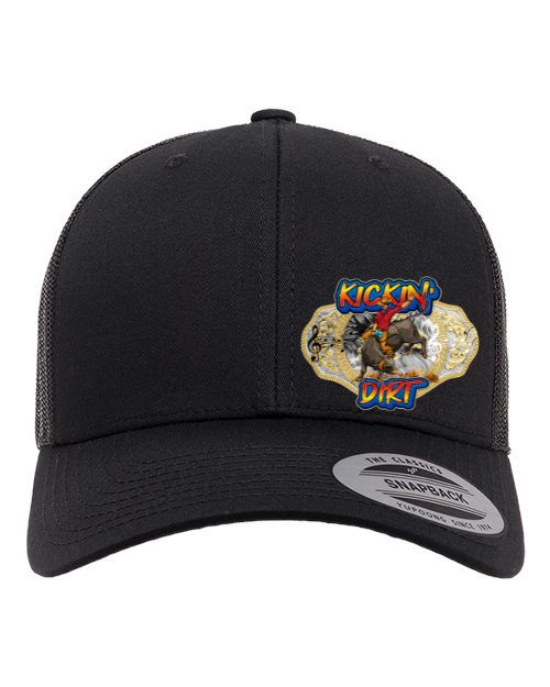 Kickin' Dirt - Left Patch Unisex Snapback