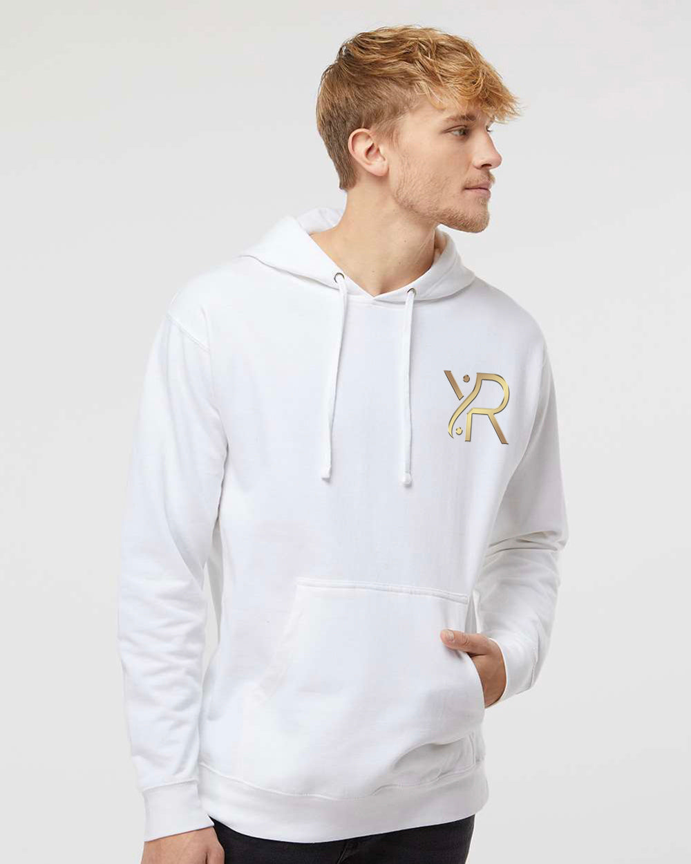 YogaRevolution- Unisex Hoodie (Small Chest Logo)